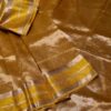 Benarasi double tissue Organza silk saree with katan silk border