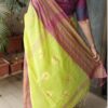 Handwoven Cotton silk saree