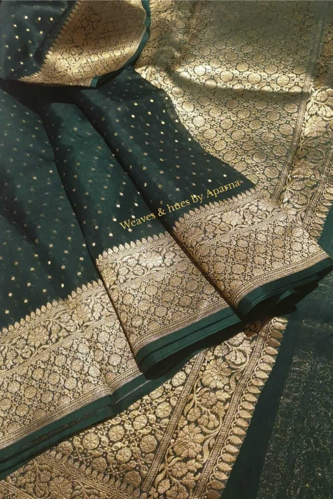 Buy Banarasi Organza Silk Saree With Weaving Design Kora Organza Blouse  Material Stitching Available Online in India - Etsy