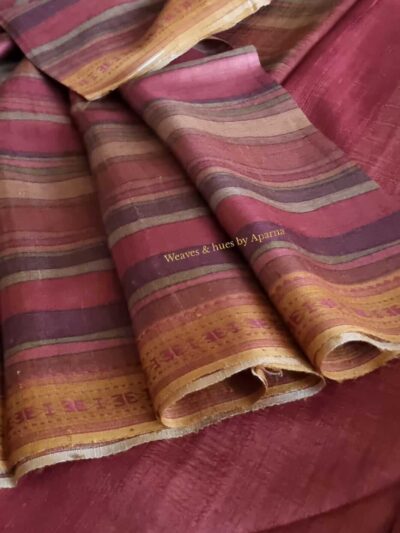 Printed Tussar silk sarees