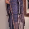 Handwoven beautiful Silk Tissue Matka saree