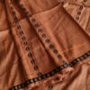 Handwoven natural Organic dyed Mulberry silk and makta silk saree