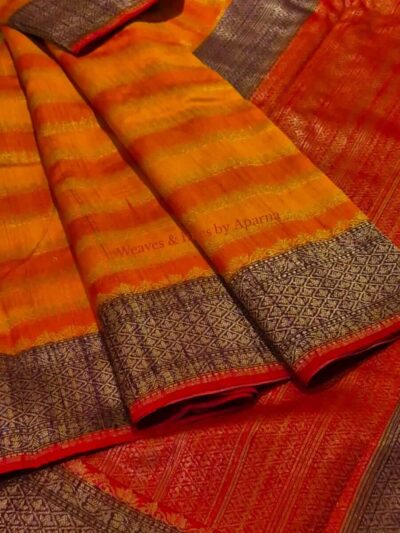 Handwoven Benarasi Raw silk saree